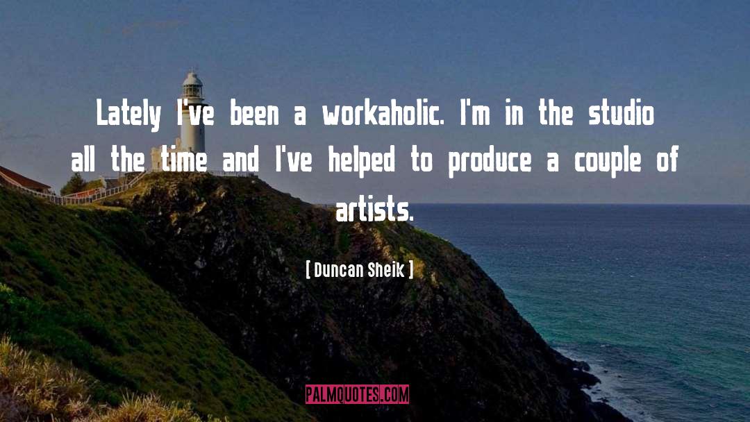 Perspective Artist quotes by Duncan Sheik