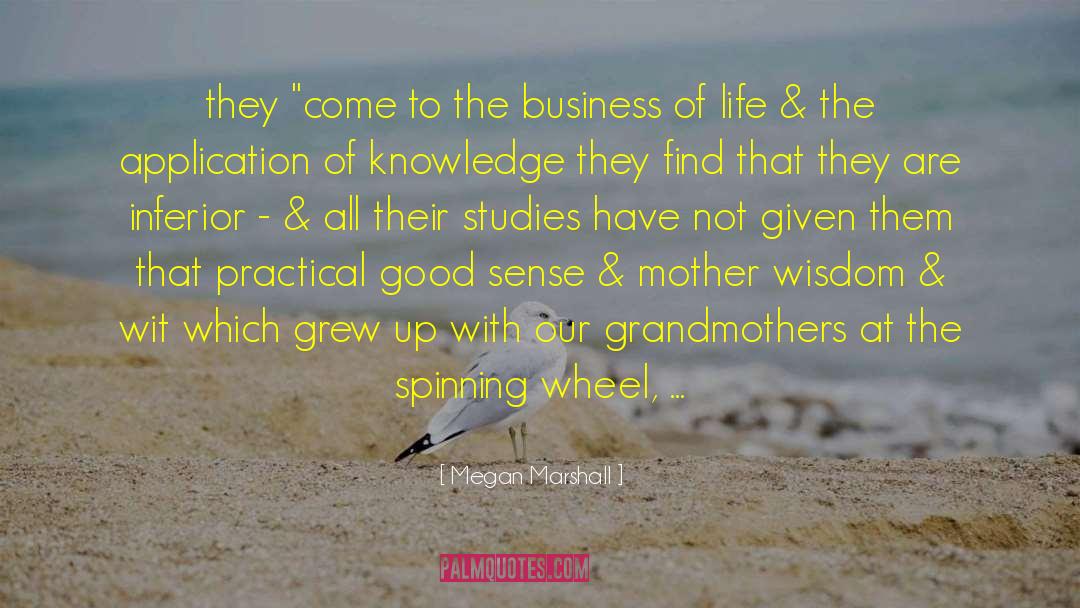 Perspective Of Life quotes by Megan Marshall