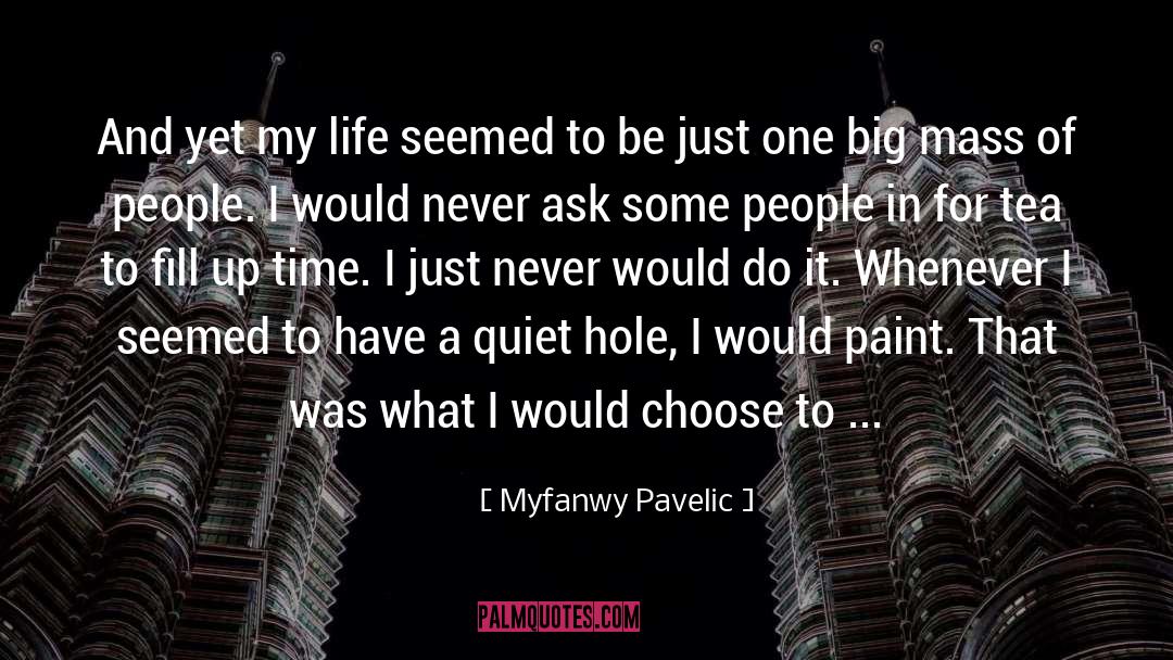 Perspective Of Life quotes by Myfanwy Pavelic