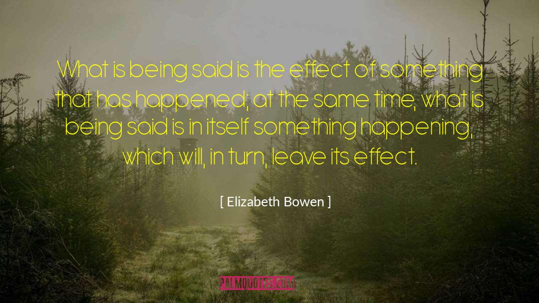 Perspective Of Time quotes by Elizabeth Bowen