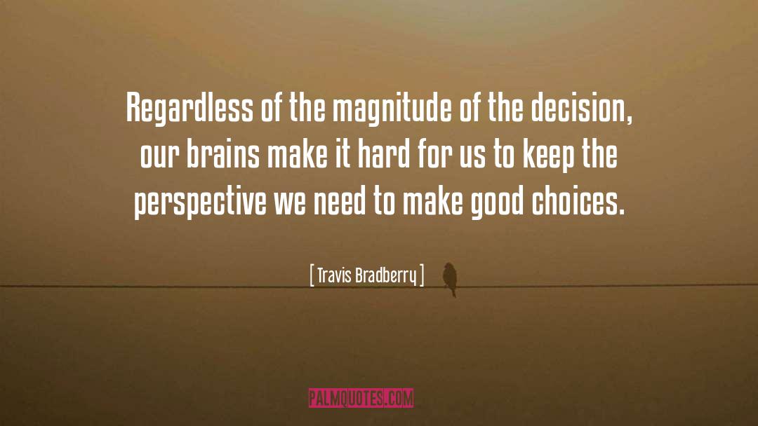 Perspective quotes by Travis Bradberry