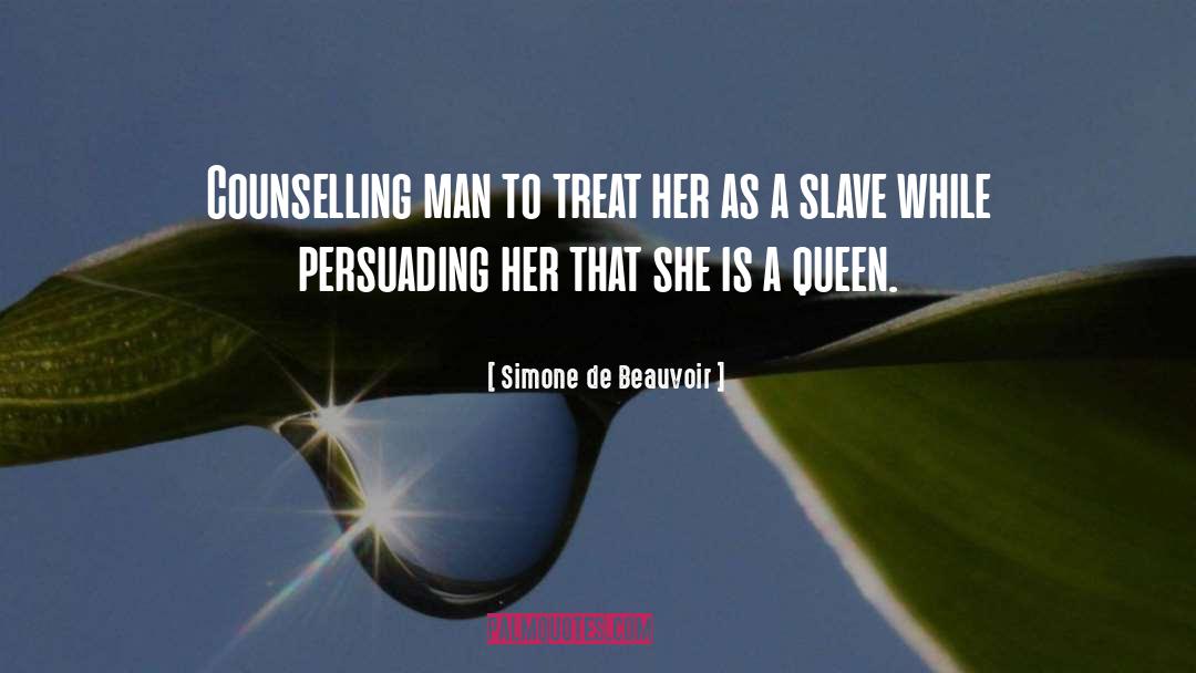 Persuading Others quotes by Simone De Beauvoir