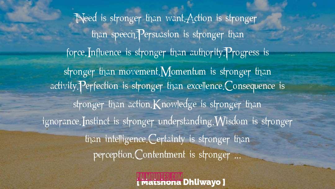 Persuasion quotes by Matshona Dhliwayo