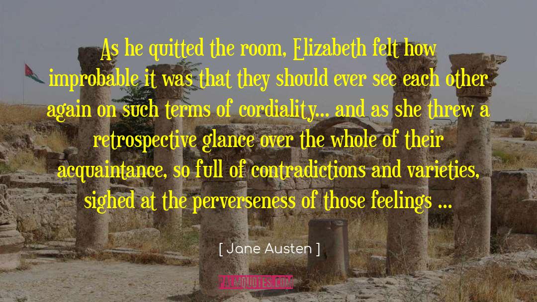 Perverseness quotes by Jane Austen