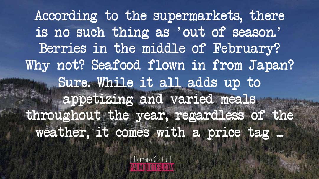 Pescatore Seafood quotes by Homaro Cantu