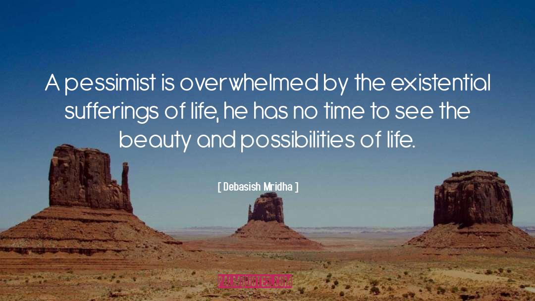 Pessimist Optimist quotes by Debasish Mridha