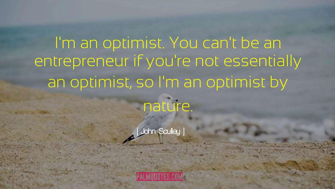 Pessimist Optimist quotes by John Sculley