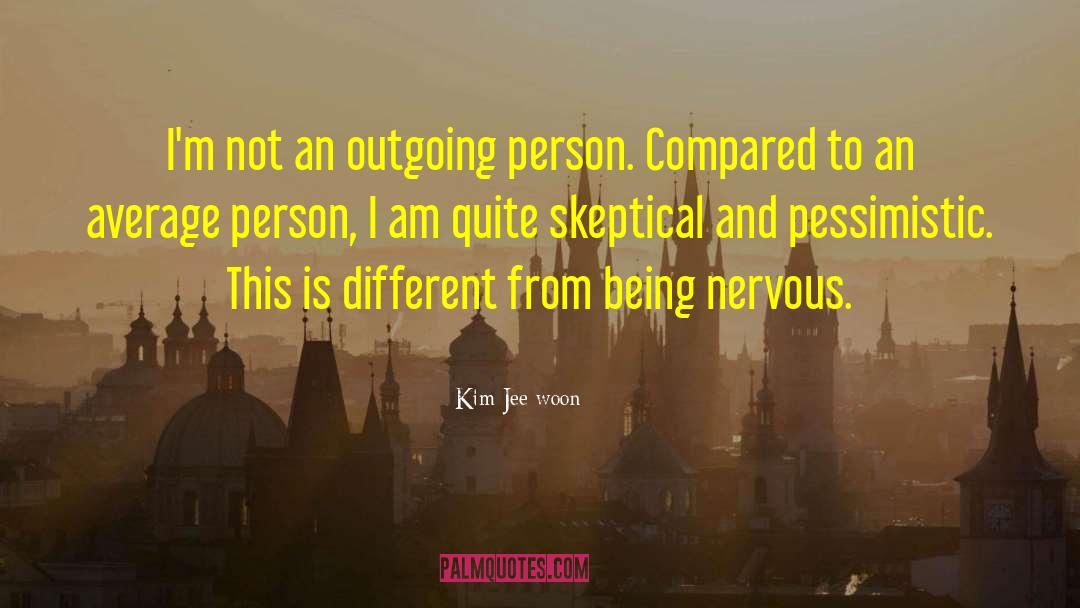 Pessimistic quotes by Kim Jee-woon
