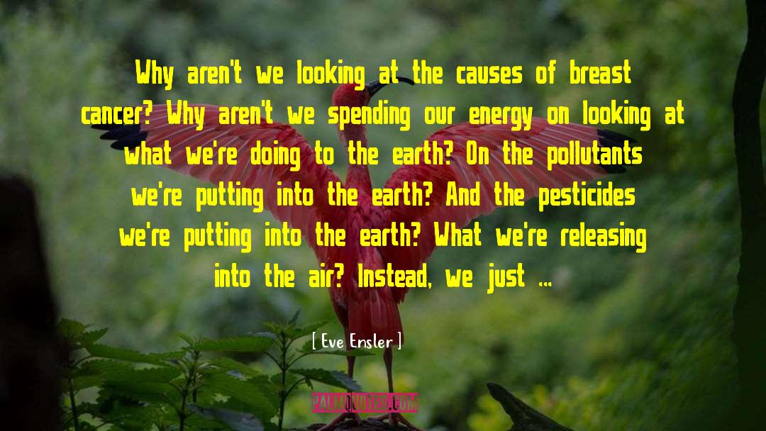 Pesticides quotes by Eve Ensler