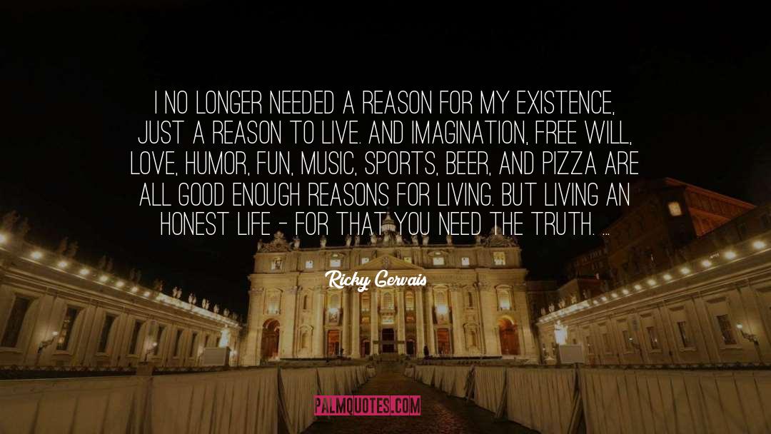 Pesto Pizza quotes by Ricky Gervais