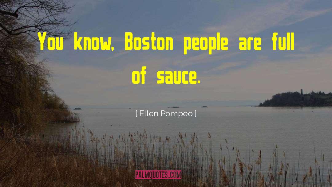 Pesto Sauce quotes by Ellen Pompeo