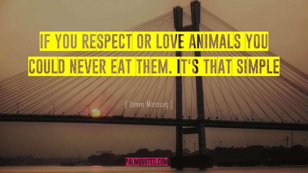 Pet Animals quotes by Steven Morrissey
