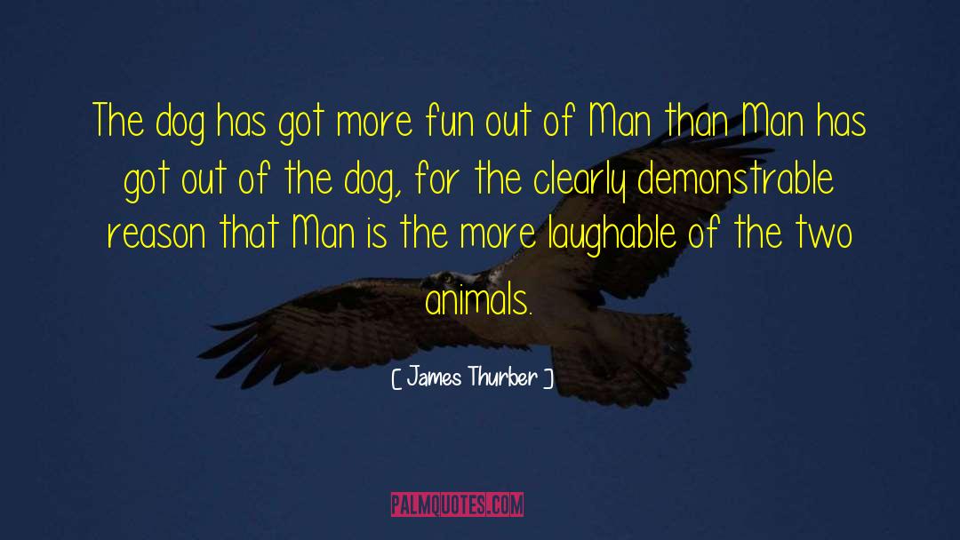 Pet Dog quotes by James Thurber