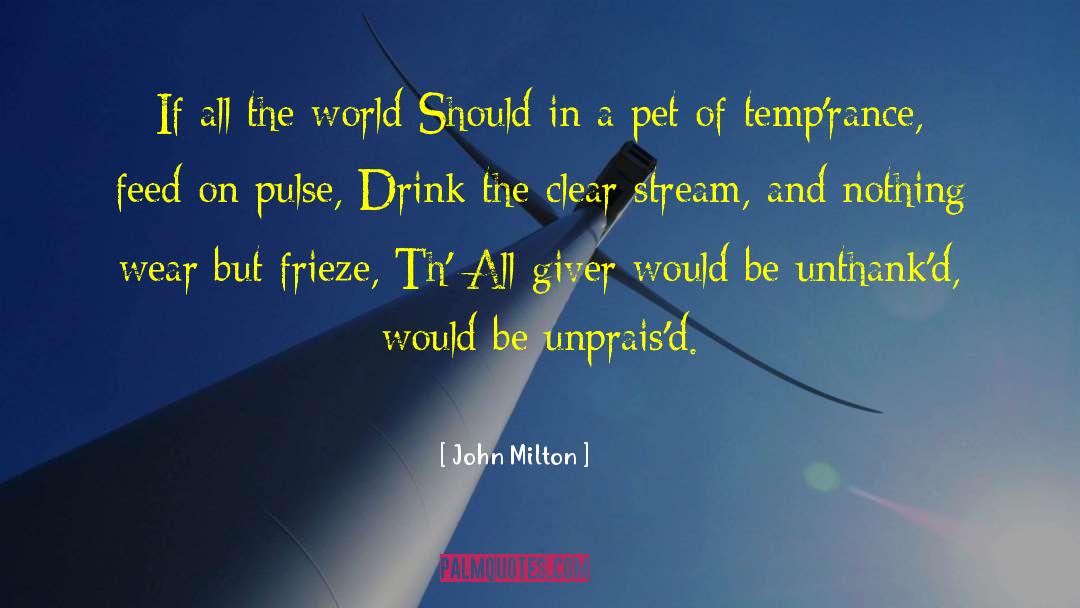 Pet Food quotes by John Milton