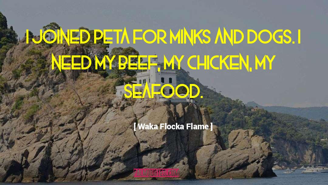 Peta quotes by Waka Flocka Flame