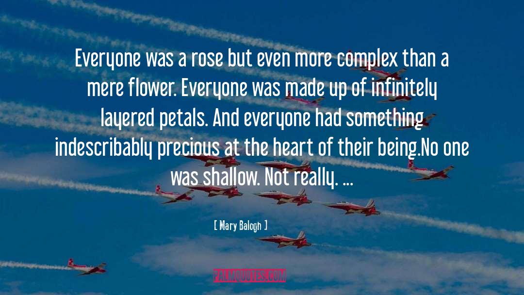 Petal quotes by Mary Balogh