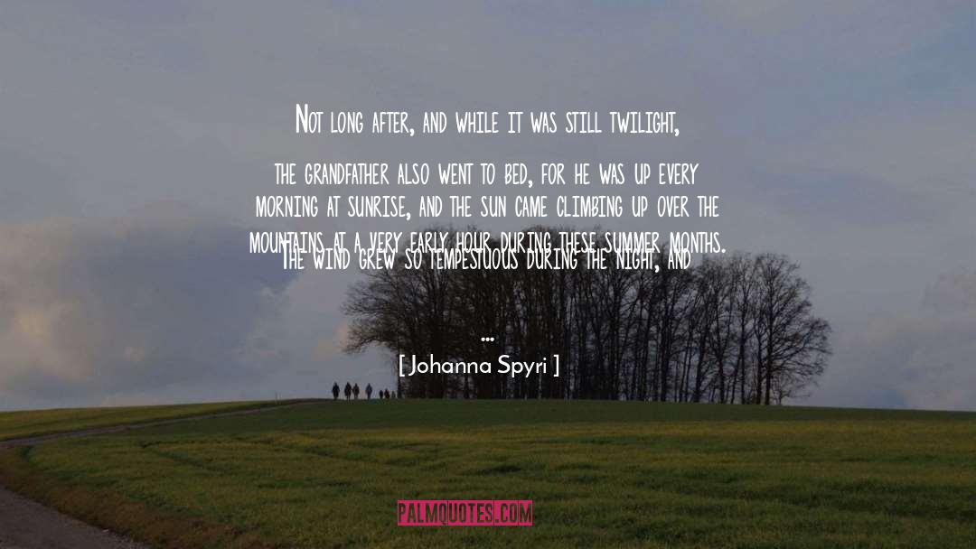 Petals On The Wind quotes by Johanna Spyri