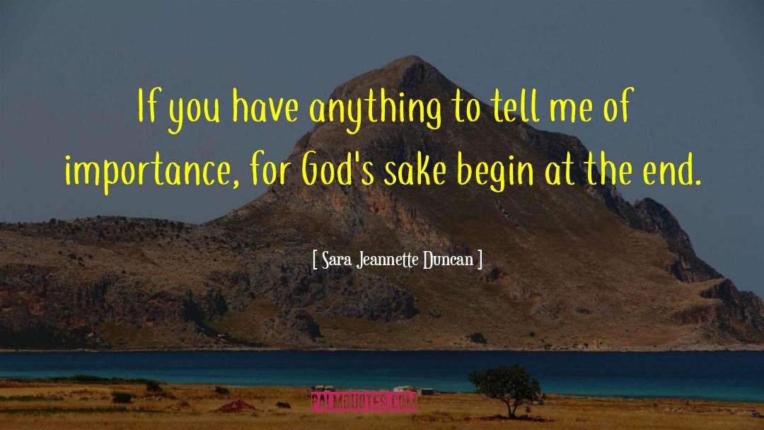 Petelle Jeannette quotes by Sara Jeannette Duncan