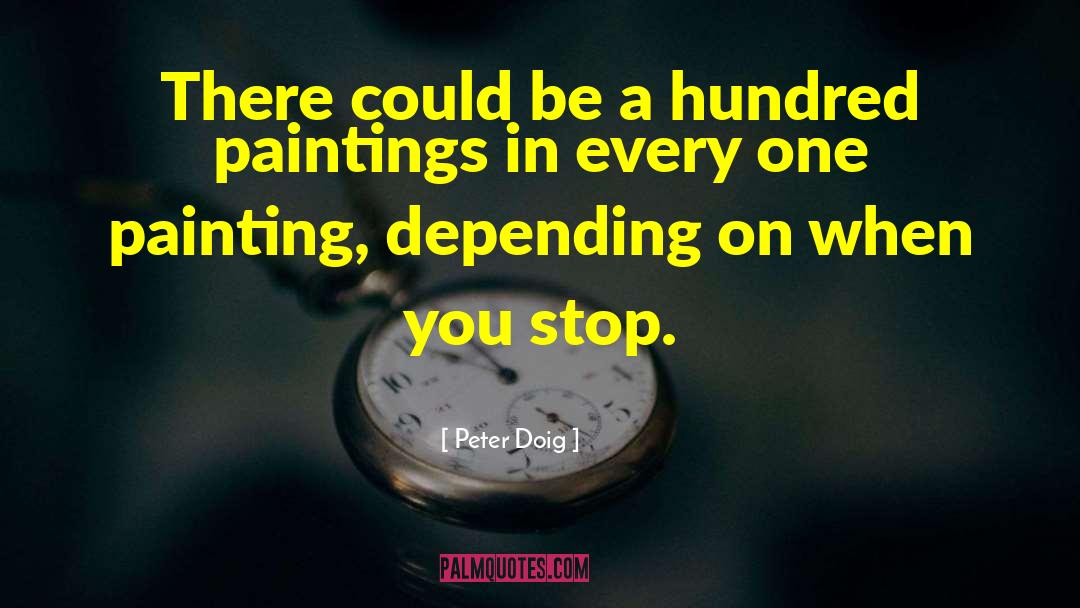 Peter Berger quotes by Peter Doig