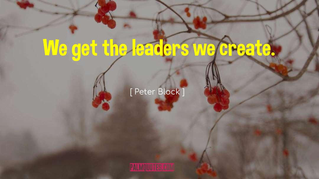 Peter Brian Medawar quotes by Peter Block