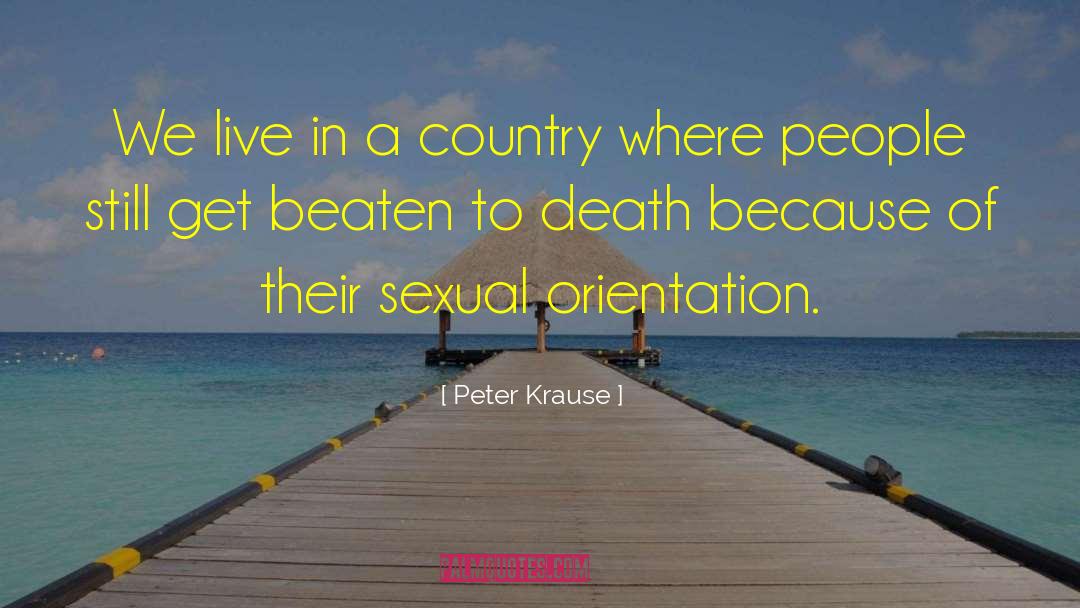 Peter Coe quotes by Peter Krause