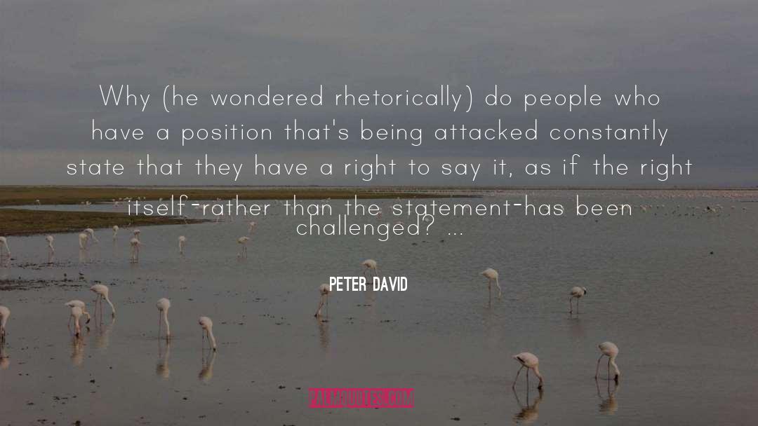 Peter David quotes by Peter David