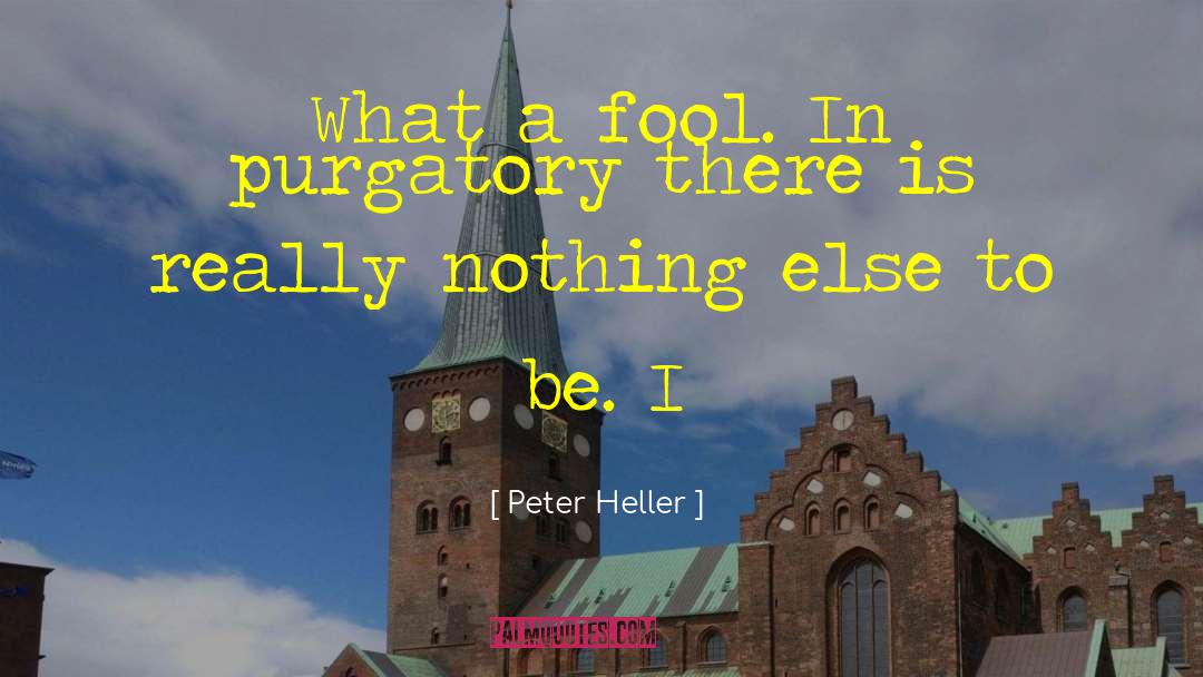 Peter Evans quotes by Peter Heller