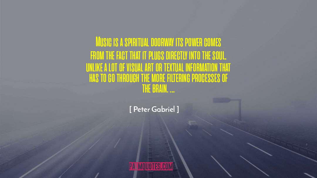 Peter Manso quotes by Peter Gabriel