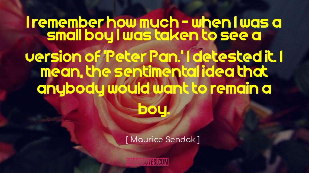 Peter Pan Alligator quotes by Maurice Sendak