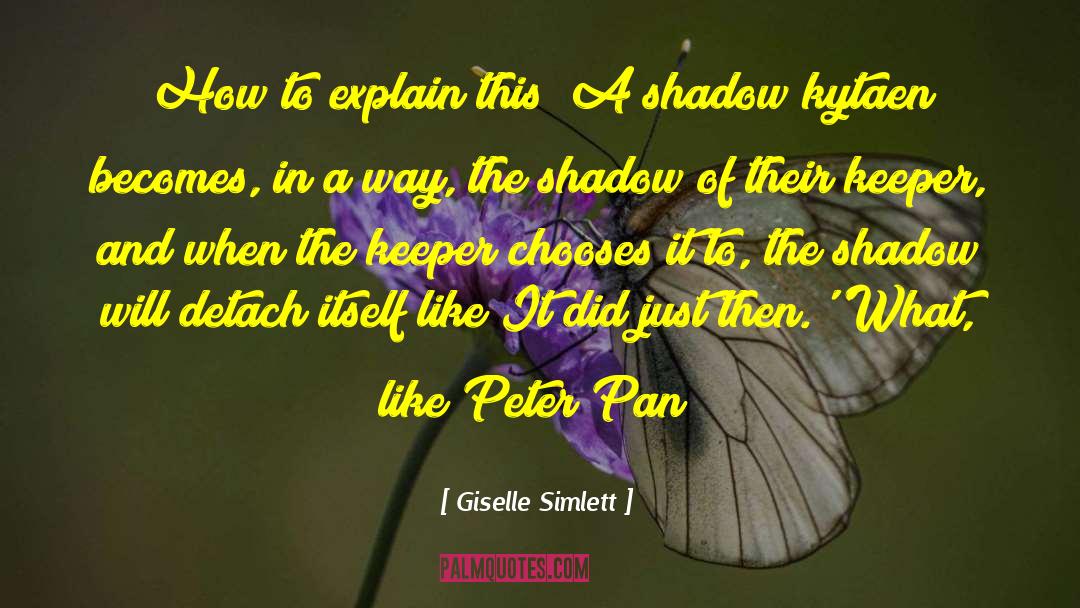 Peter Pan Alligator quotes by Giselle Simlett