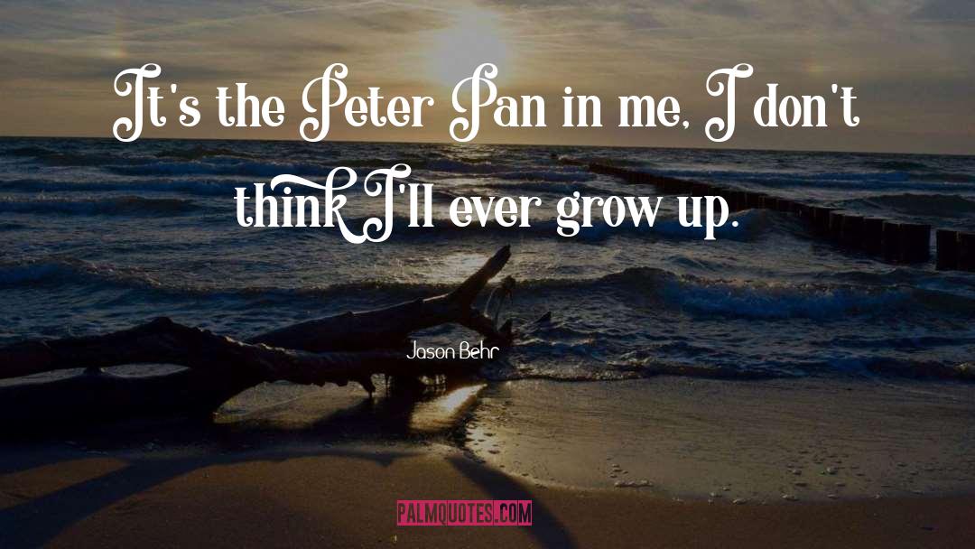 Peter Pan Movie quotes by Jason Behr