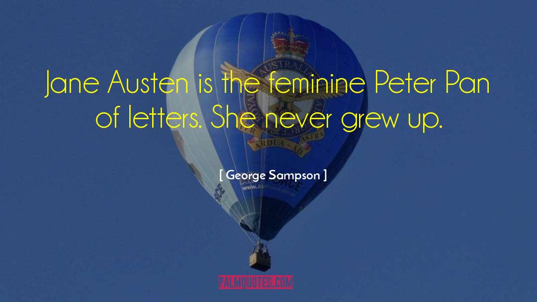 Peter Pan Movie quotes by George Sampson