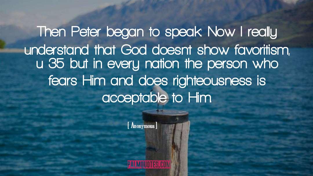 Peter quotes by Anonymous