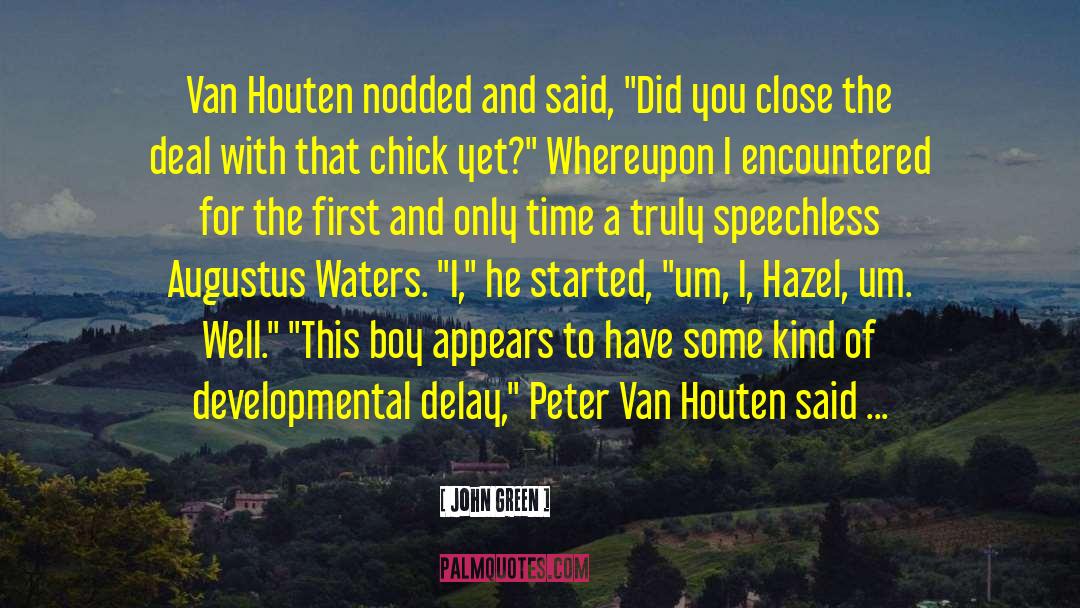 Peter Van Houten quotes by John Green