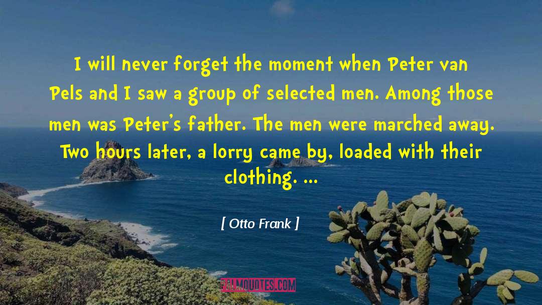 Peter Van Pels quotes by Otto Frank