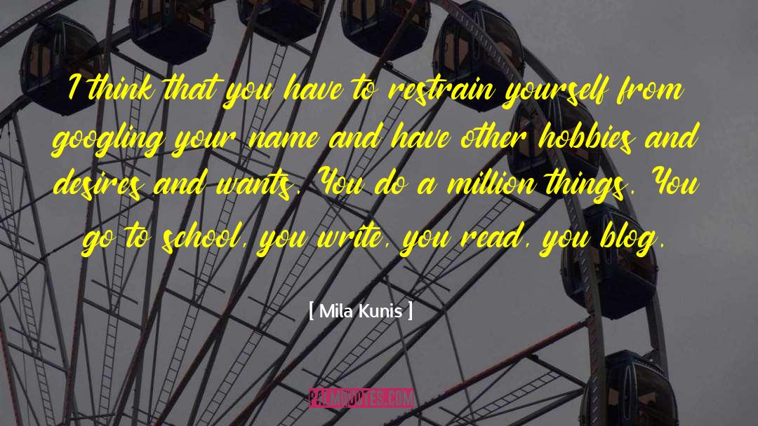 Peterattia Blog quotes by Mila Kunis