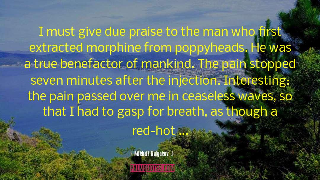 Pethidine Injection quotes by Mikhail Bulgakov