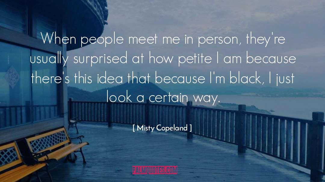 Petite quotes by Misty Copeland