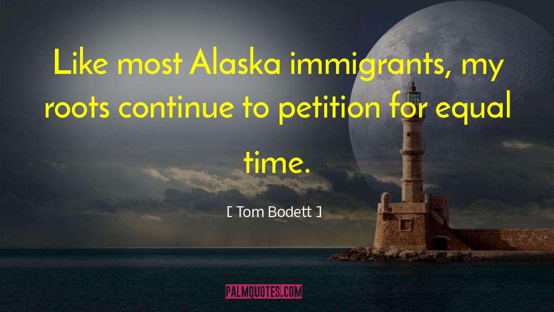 Petition quotes by Tom Bodett