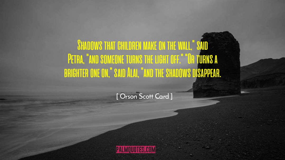 Petra Stevenson quotes by Orson Scott Card