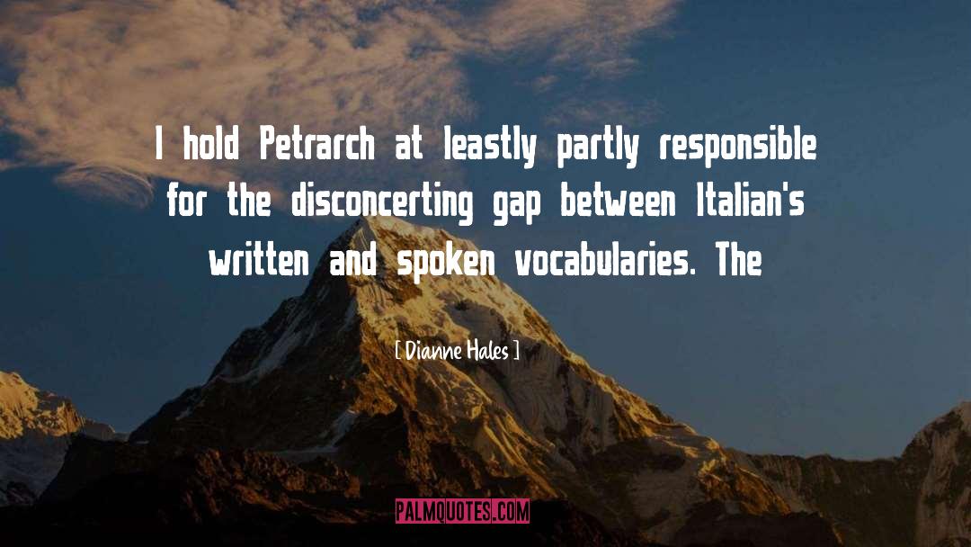 Petrarch quotes by Dianne Hales