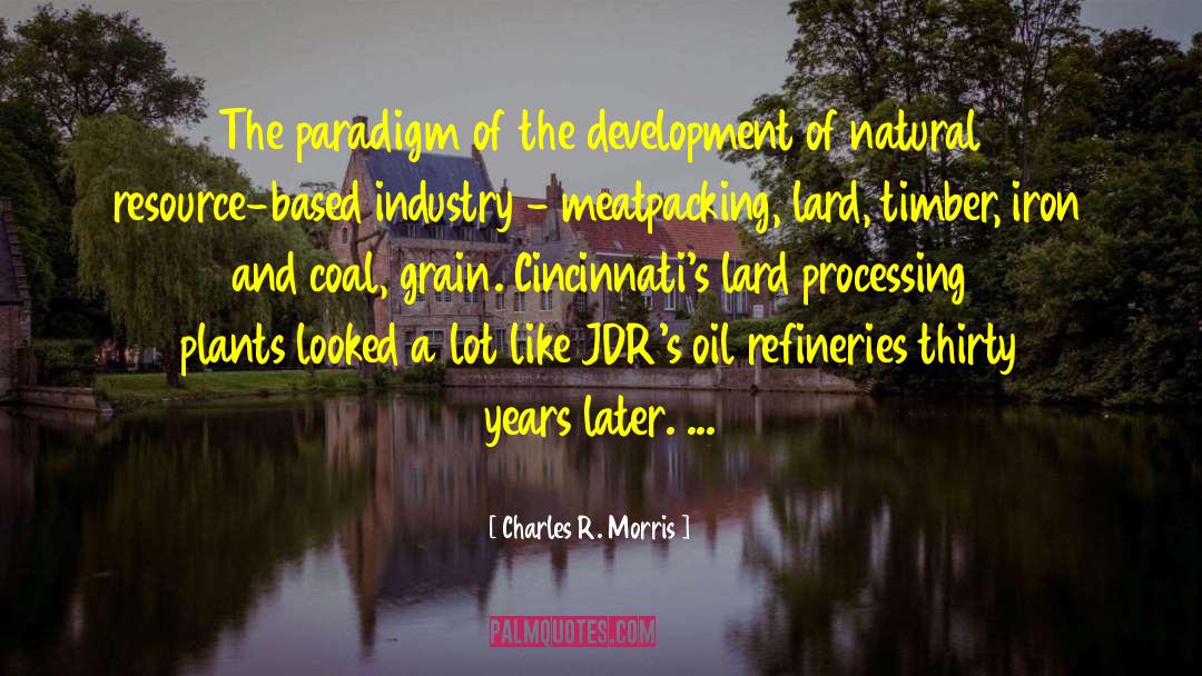 Petroleum Industry quotes by Charles R. Morris