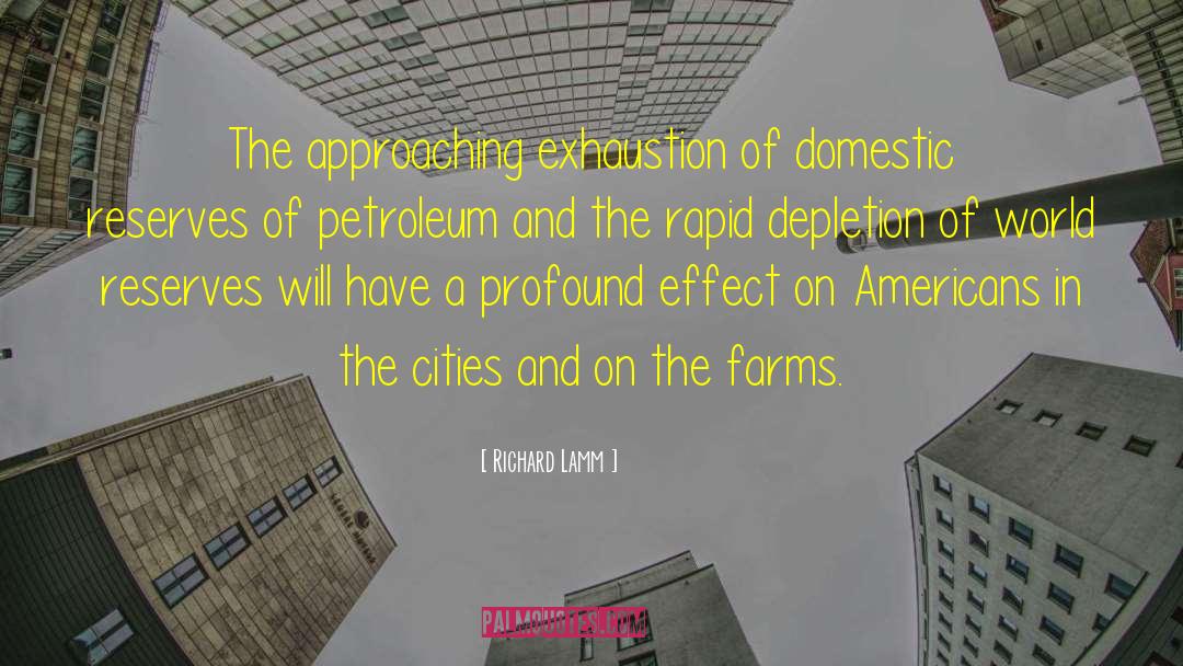 Petroleum quotes by Richard Lamm