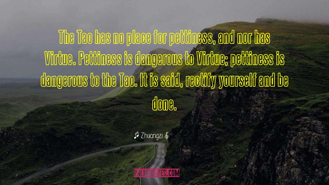 Pettiness quotes by Zhuangzi