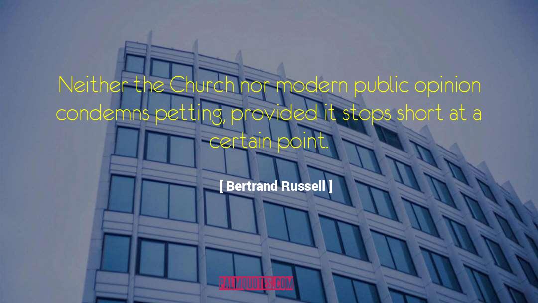 Petting quotes by Bertrand Russell