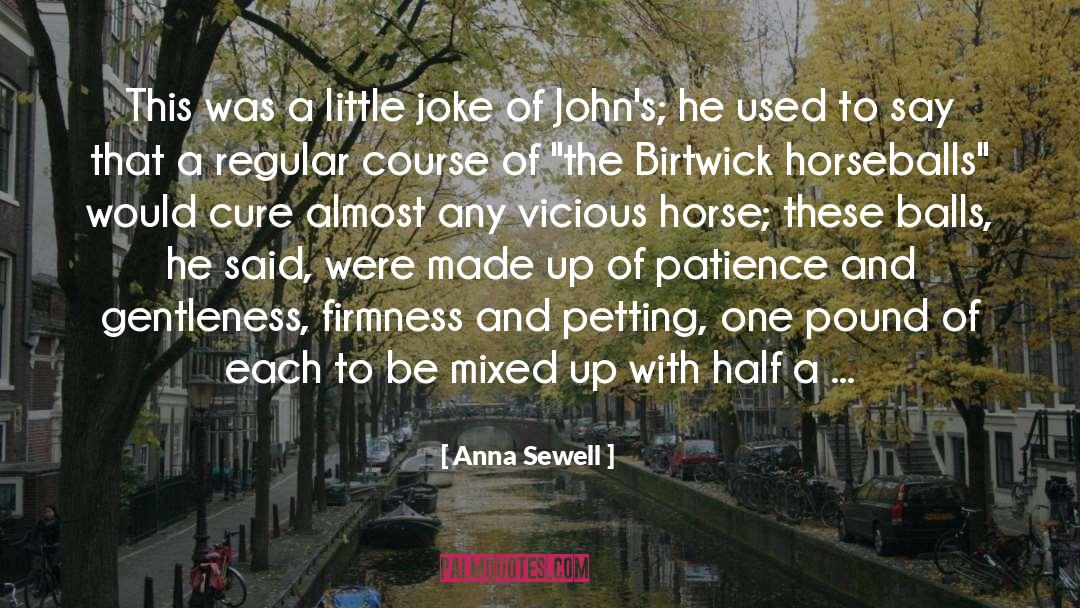 Petting quotes by Anna Sewell