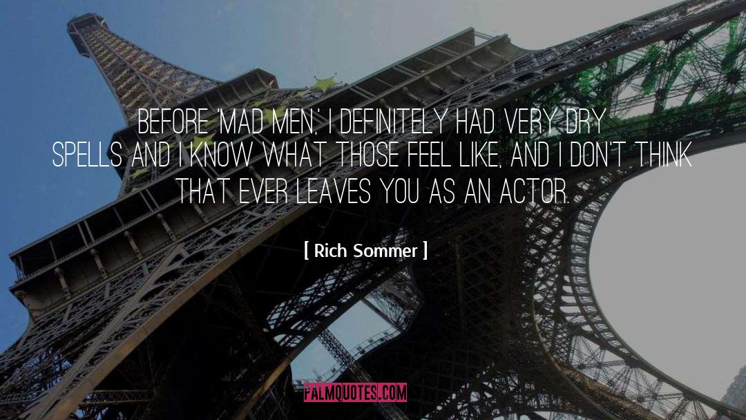 Petty Men quotes by Rich Sommer