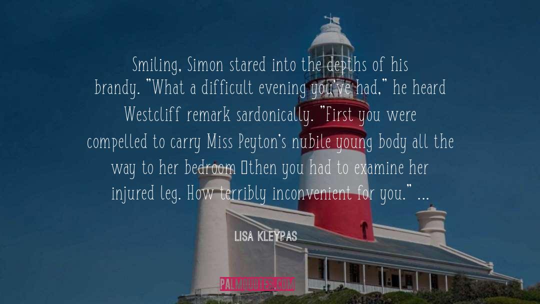 Peyton Sawyer quotes by Lisa Kleypas