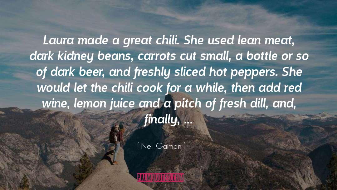 Pezzoli Recipe quotes by Neil Gaiman