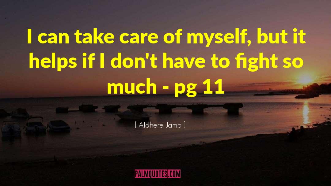 Pg 105 quotes by Afdhere Jama